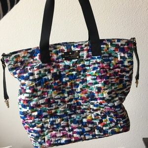 Kate Spade ♠️ multi-colored tote/diaper bag